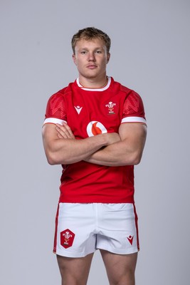 281024 - WRU Wales Rugby Squad Headshots - Blair Murray