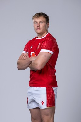 281024 - WRU Wales Rugby Squad Headshots - Blair Murray