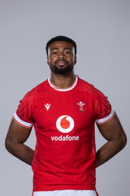 281024 - WRU Wales Rugby Squad Headshots - Christ Tshiunza