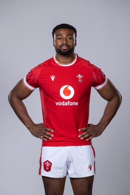 281024 - WRU Wales Rugby Squad Headshots - Christ Tshiunza