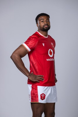 281024 - WRU Wales Rugby Squad Headshots - Christ Tshiunza