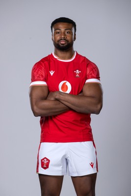 281024 - WRU Wales Rugby Squad Headshots - Christ Tshiunza