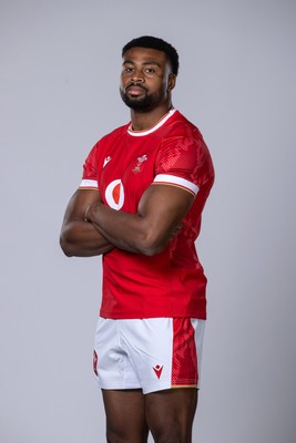 281024 - WRU Wales Rugby Squad Headshots - Christ Tshiunza