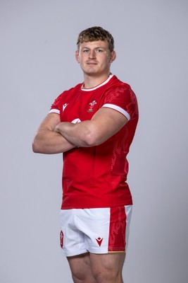 281024 - WRU Wales Rugby Squad Headshots - Jac Morgan