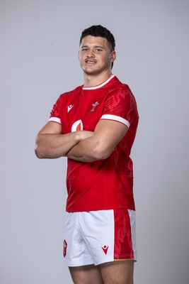 281024 - WRU Wales Rugby Squad Headshots - James Botham