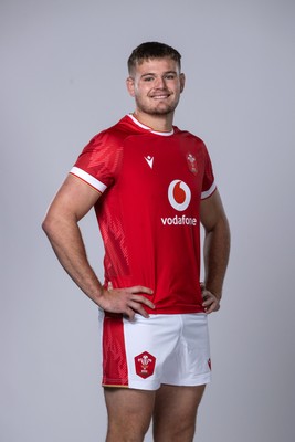 281024 - WRU Wales Rugby Squad Headshots - Taine Plumtree