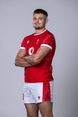 281024 - WRU Wales Rugby Squad Headshots - Taine Plumtree