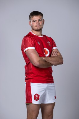 281024 - WRU Wales Rugby Squad Headshots - Taine Plumtree