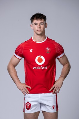 281024 - WRU Wales Rugby Squad Headshots - Tom Rogers