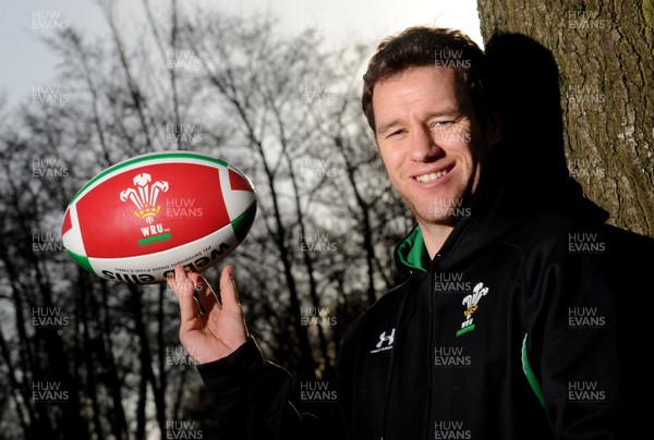 25.11.08 - Wales Rugby Team Announcement - Mark Jones who will play on the wing against Australia on Saturday. 