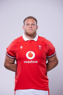 220124 - Wales Rugby Headshots for Guinness 6 Nations 2024 - Corey Domachowski