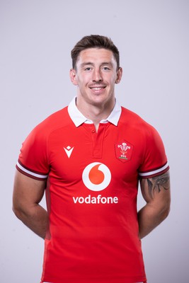 220124 - Wales Rugby Headshots for Guinness 6 Nations 2024 - Josh Adams