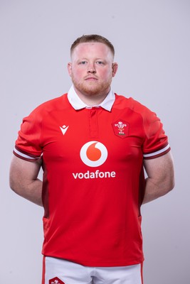 220124 - Wales Rugby Headshots for Guinness 6 Nations 2024 - Keiron Assiratti