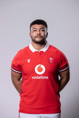 220124 - Wales Rugby Headshots for Guinness 6 Nations 2024 - Leon Brown