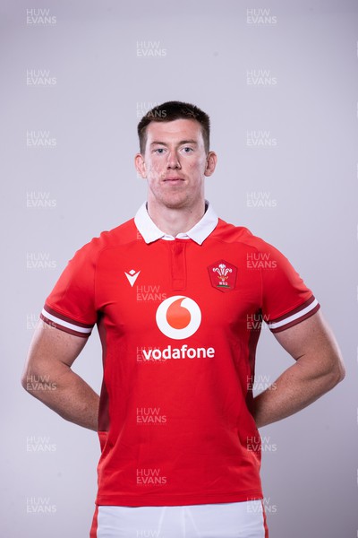 220124 - Wales Rugby Headshots for Guinness 6 Nations 2024 - Adam Beard