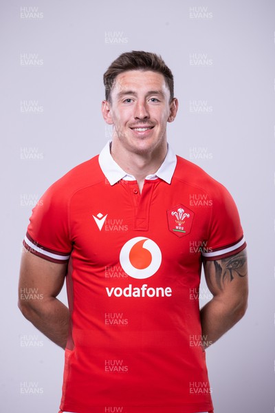 220124 - Wales Rugby Headshots for Guinness 6 Nations 2024 - Josh Adams