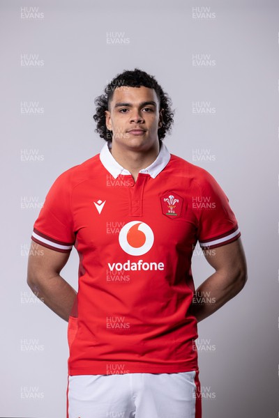 220124 - Wales Rugby Headshots for Guinness 6 Nations 2024 - Mackenzie Martin