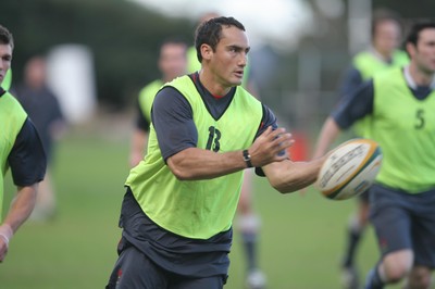 31.05.08 Wales rugby in S.Africa... Sonny Parker during training at Westerford High School in Cape Town.   