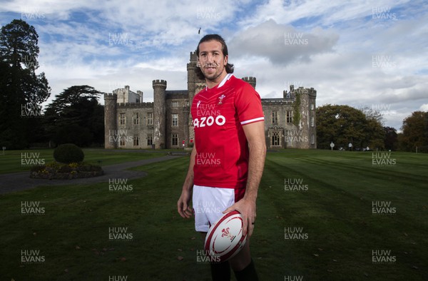 251022 -  Wales rugby captain Justin Tipuric at Hensol Castle, Vale of Glamorgan