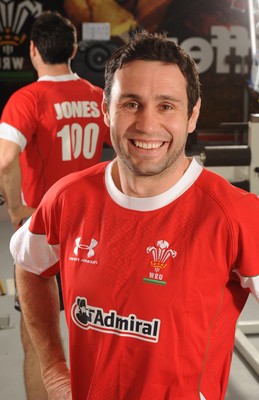 03.06.11 - WRU - Wales outside half Stephen Jones who will win his 100th Wales cap tomorrow against the Barbarians. 