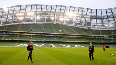 Wales Rugby Captains Run 040212