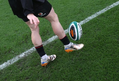 050326 - Wales Rugby Captains Run ahead of their Six Nations game against Ireland tomorrow evening - Dan Edwards during training