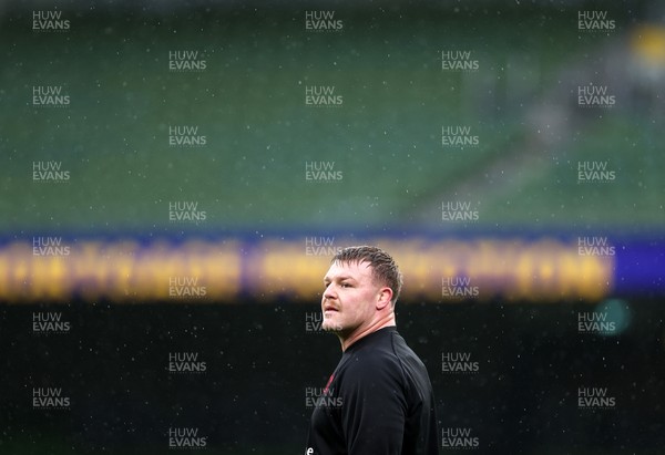 050326 - Wales Rugby Captains Run ahead of their Six Nations game against Ireland tomorrow evening - Dewi Lake during training