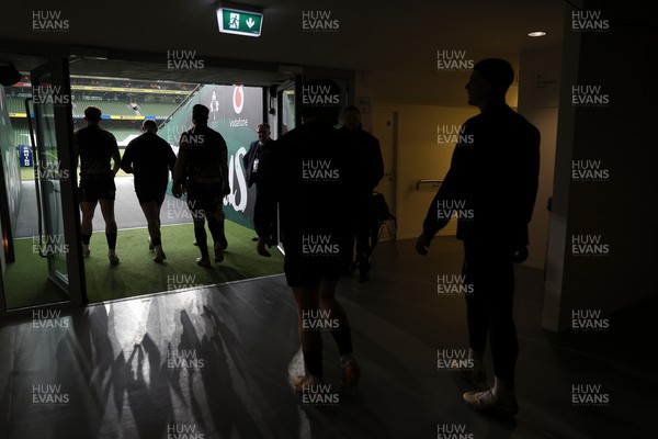 050326 - Wales Rugby Captains Run ahead of their Six Nations game against Ireland tomorrow evening - Dewi Lake during training