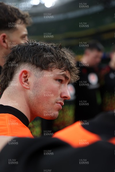 050326 - Wales Rugby Captains Run ahead of their Six Nations game against Ireland tomorrow evening - Dan Edwards during training