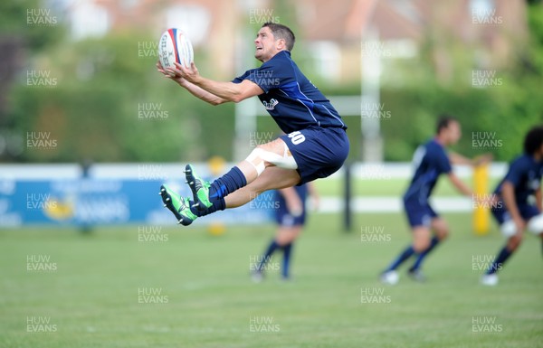 05.08.11 - Wales Rugby Captains Run - Shane Williams during training. 