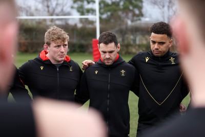 070325 - Wales Rugby Captains Run ahead of their 6 Nations game against Scotland tomorrow - Jac Morgan during training