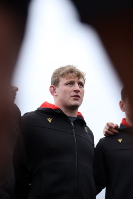 070325 - Wales Rugby Captains Run ahead of their 6 Nations game against Scotland tomorrow - Jac Morgan during training