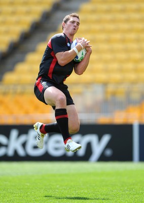 07.10.11 - Wales Rugby Captains Run - George North during training. 