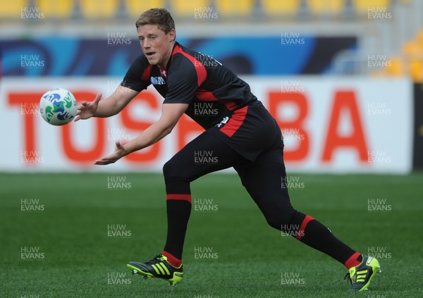 07.10.11 - Wales Rugby Captains Run - Rhys Priestland during training. 