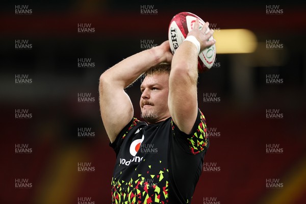 081125 - Wales Rugby Captains Run ahead of their first game against Argentina - Dewi Lake during training