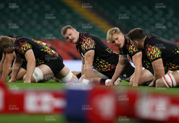 081125 - Wales Rugby Captains Run ahead of their first game against Argentina - Dewi Lake during training