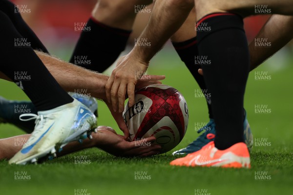 081125 - Wales Rugby Captains Run ahead of their first game against Argentina - 