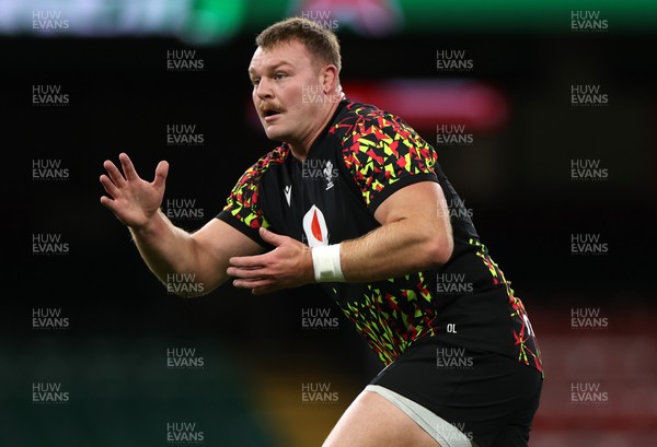 081125 - Wales Rugby Captains Run ahead of their first game against Argentina - Dewi Lake during training