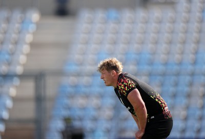 100726 - Wales Rugby Captains Run ahead of their game against Argentina in San Juan tomorrow - Jac Morgan during training