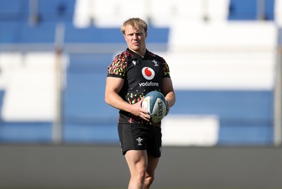 100726 - Wales Rugby Captains Run ahead of their game against Argentina in San Juan tomorrow - Blair Murray during training