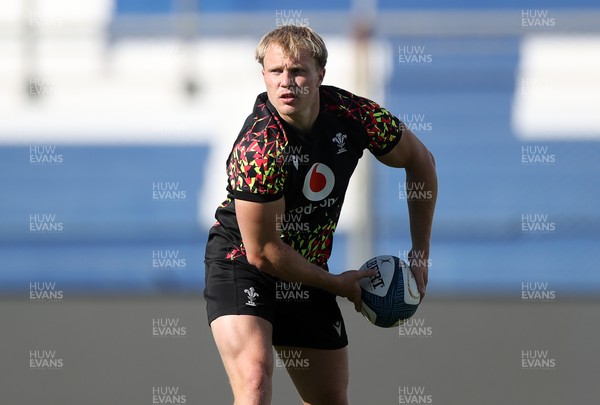 100726 - Wales Rugby Captains Run ahead of their game against Argentina in San Juan tomorrow - Blair Murray during training