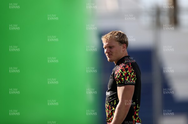 100726 - Wales Rugby Captains Run ahead of their game against Argentina in San Juan tomorrow - Blair Murray during training