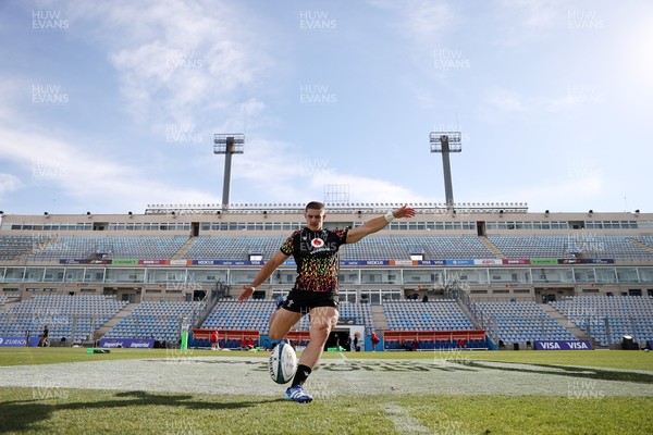 100726 - Wales Rugby Captains Run ahead of their game against Argentina in San Juan tomorrow - Joe Hawkins during training