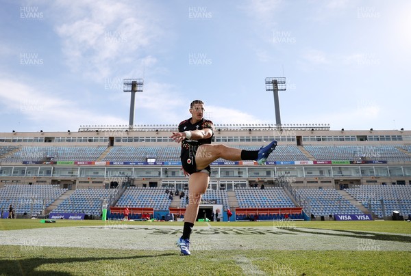 100726 - Wales Rugby Captains Run ahead of their game against Argentina in San Juan tomorrow - Joe Hawkins during training