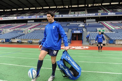 Wales Rugby Captains Run 110211