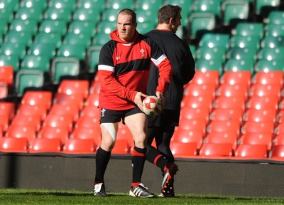 Wales Rugby Captains Run 110212