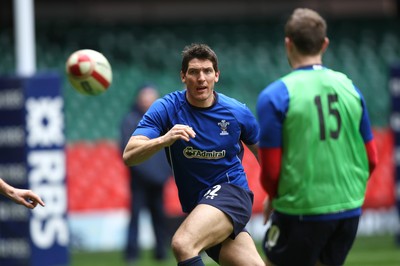 11.03.11 - Wales Captains Run -  James Hook during training session 