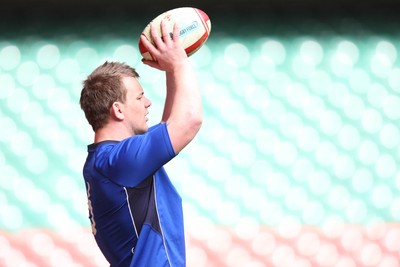 11.03.11 - Wales Captains Run -  Matthew Rees during training session 