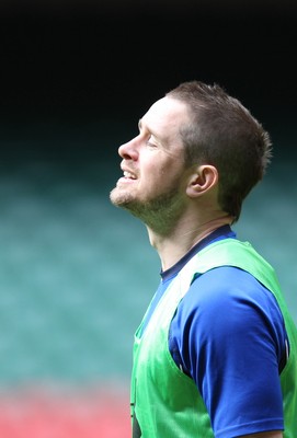 11.03.11 - Wales Captains Run -  Shane Williams during training session 