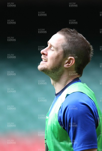 11.03.11 - Wales Captains Run -  Shane Williams during training session 